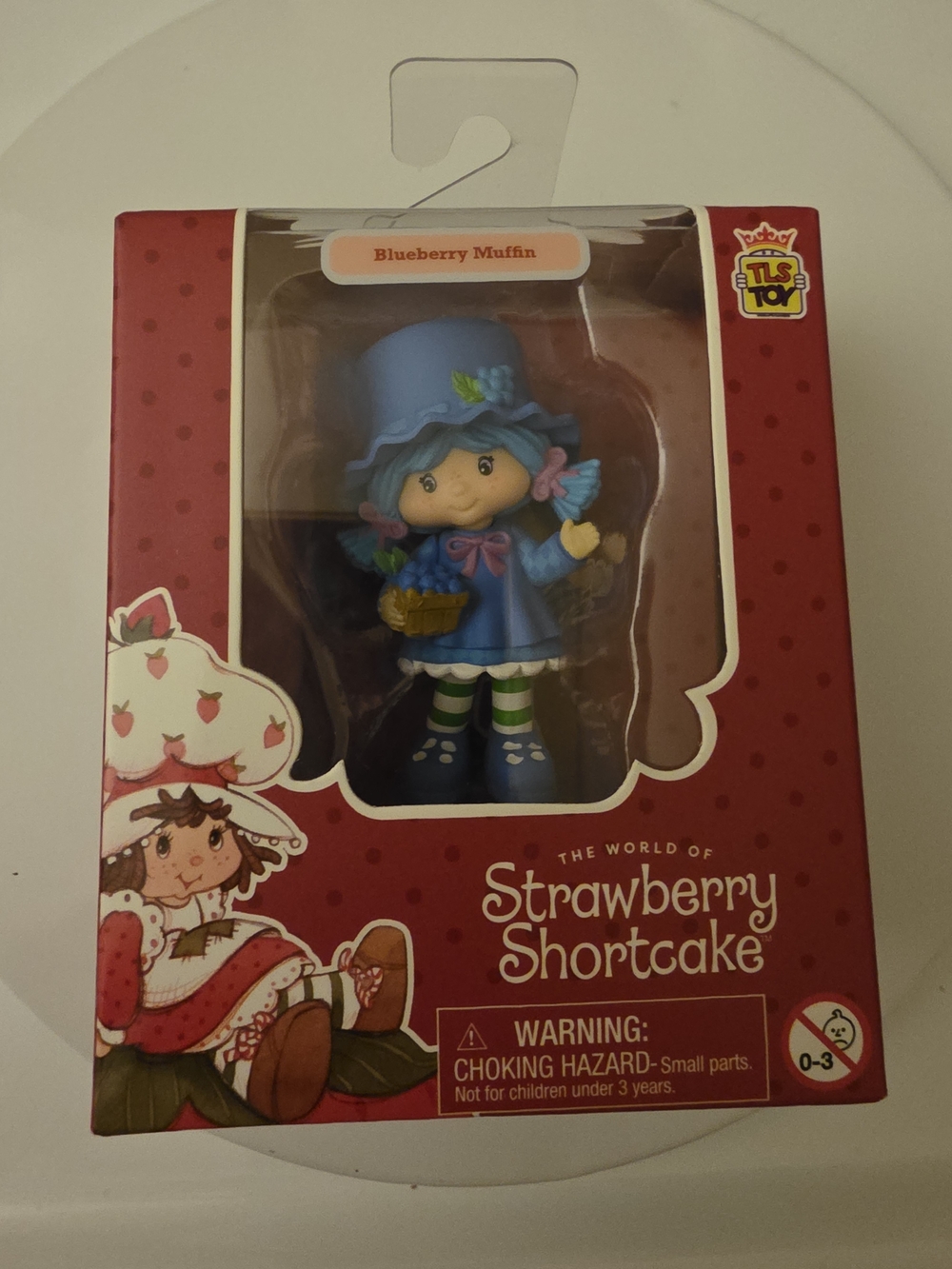 Strawberry Shortcake Blueberry Muffin Figurine - Blue